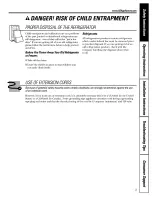 Preview for 3 page of GE Refrigerator Owners And Installation Manual