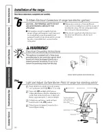 Preview for 30 page of GE RGA520PW8 Owner'S Manual