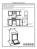 Предварительный просмотр 22 страницы GE RGA720EKWH Owner'S Manual & Installation Instructions