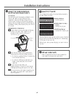 Предварительный просмотр 27 страницы GE RGA720EKWH Owner'S Manual & Installation Instructions