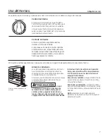 Предварительный просмотр 39 страницы GE RGA720EKWH Owner'S Manual & Installation Instructions