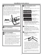 Предварительный просмотр 23 страницы GE RGB518 Owner'S Manual & Installation Instructions