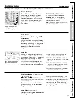 Preview for 11 page of GE RGB523 Owner'S Manual & Installation Instructions