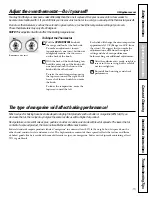 Preview for 15 page of GE RGB523 Owner'S Manual & Installation Instructions