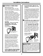 Preview for 32 page of GE RGB523 Owner'S Manual & Installation Instructions