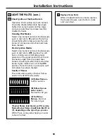 Preview for 36 page of GE RGB523 Owner'S Manual & Installation Instructions