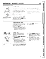 Preview for 15 page of GE RGB740 Owner'S Manual & Installation Instructions