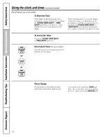 Preview for 16 page of GE RGB740 Owner'S Manual & Installation Instructions