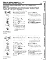 Preview for 19 page of GE RGB740 Owner'S Manual & Installation Instructions