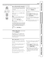 Preview for 23 page of GE RGB740 Owner'S Manual & Installation Instructions