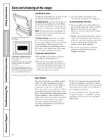 Preview for 28 page of GE RGB740 Owner'S Manual & Installation Instructions