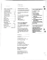 Preview for 2 page of GE RGB744GEH Use And Care Manual