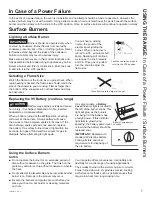 Preview for 7 page of GE RGBS330 Owner'S Manual