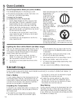 Preview for 10 page of GE RGBS330 Owner'S Manual