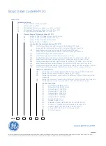 Предварительный просмотр 8 страницы GE RHM 03 Specifications