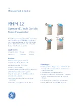 GE RHM 12 Specifications preview