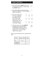 Предварительный просмотр 6 страницы GE RM84911 Instruction Manual