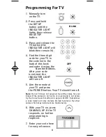 Предварительный просмотр 5 страницы GE RM94904 Instruction Manual