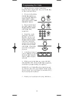 Preview for 10 page of GE RM94927 Instruction Manual