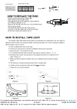 Предварительный просмотр 2 страницы GE RTL-FPC-2835-2.5cm-19.6FT-120V-Ex-B Manualline