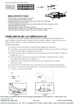 Preview for 4 page of GE RTL-FPC-2835-2.5cm-19.6FT-120V-Ex-R Manualline