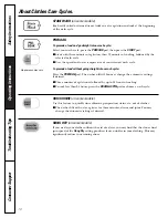 Предварительный просмотр 10 страницы GE S2100 Owner'S Manual