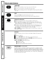 Preview for 12 page of GE S2100 Owner'S Manual