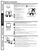 Preview for 14 page of GE S2100 Owner'S Manual