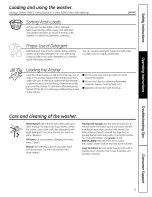 Предварительный просмотр 9 страницы GE S2100G7WW Owner'S Manual