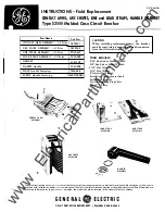 Preview for 1 page of GE S2500 Instructions