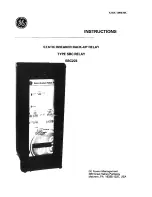 GE SBC223 Instructions Manual preview