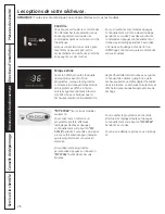 Preview for 70 page of GE SBSD107H Use And Care Manual