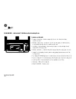 Preview for 3 page of GE SCA1001KSS - Profile Advantium 120 Above-the-Cooktop Oven Dimensional Information