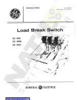GE SE-100E Instructions Manual preview