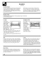 Preview for 14 page of GE Self-Cleaning Electric Range Use And Care & Installation Manual