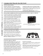 Предварительный просмотр 58 страницы GE Self-Cleaning Gas Ranges Owner'S Manual