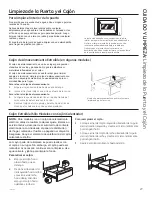 Предварительный просмотр 59 страницы GE Self-Cleaning Gas Ranges Owner'S Manual