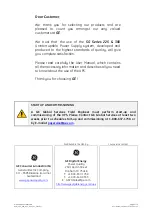 Preview for 3 page of GE SG 225 User Manual