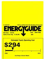 GE SG50T12TXK Energy Manual предпросмотр