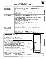 Preview for 15 page of GE Side by side 19 Use And Care & Installation Manual