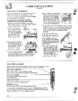 Preview for 12 page of GE Side by Side 22 Dispenser Use And Care Manual