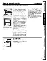 Preview for 11 page of GE SIDE BY SIDE 25 Owners And Installation Manual