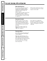 Preview for 14 page of GE SIDE BY SIDE 25 Owners And Installation Manual