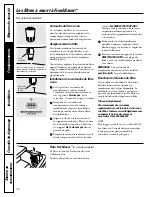 Preview for 40 page of GE SIDE BY SIDE 25 Owners And Installation Manual