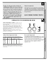 Preview for 3 page of GE Side by Side 26 Use And Care Manual