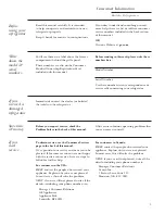 Preview for 3 page of GE Side-by-Side 36" Owner'S Manual