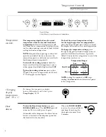 Preview for 8 page of GE Side-by-Side 36" Owner'S Manual