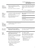 Предварительный просмотр 3 страницы GE Side-by-Side Built-In Refriger Owner'S Manual