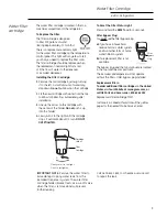 Предварительный просмотр 9 страницы GE Side-by-Side Built-In Refriger Owner'S Manual