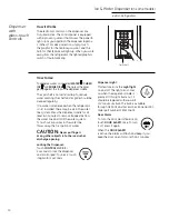 Предварительный просмотр 10 страницы GE Side-by-Side Built-In Refriger Owner'S Manual